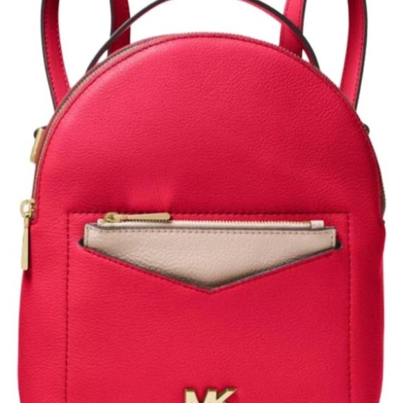 Michael Kors Jessa Convertible Backpack Handbag bag 2 way bag crossbody - Picture 2 of 9